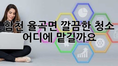 합천 율곡면 깔끔한 청소, 어디에 맡길까요?